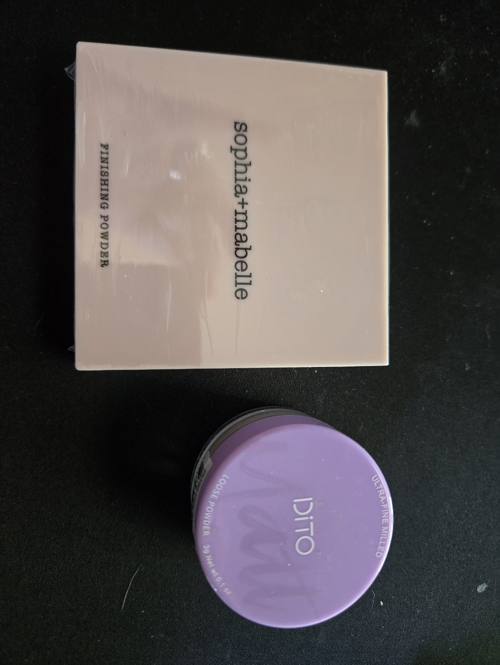 sophia+mabelle Pink Finishing Powder & DITO Loose Powder Bundle
